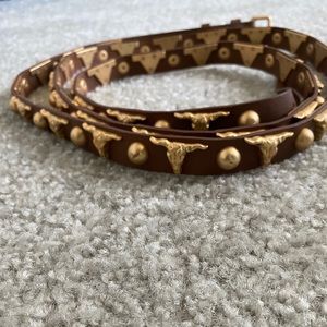 Haute Hippie longhorn belt